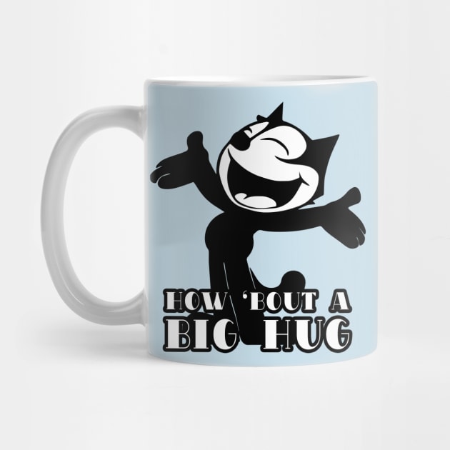 Felix the Cat Big Hug by The Lucid Frog